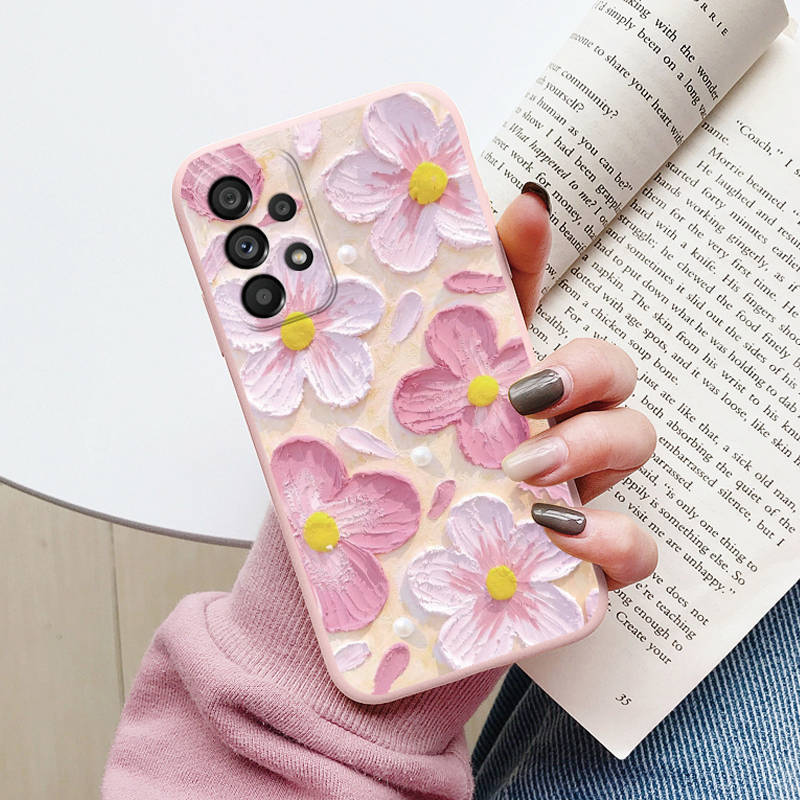 Leopard Case For Samsung Galaxy A53 A12 5G M12 F12 A22 A22S A32 A52 A52S A06 A73 A23 A33 A13 A04S Cover Shockproof Soft Fundas