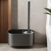 Nail Free Installation Bathroom Toilet Brush Shelf Cleaning Toilet Brush  Bathroom Cleaning