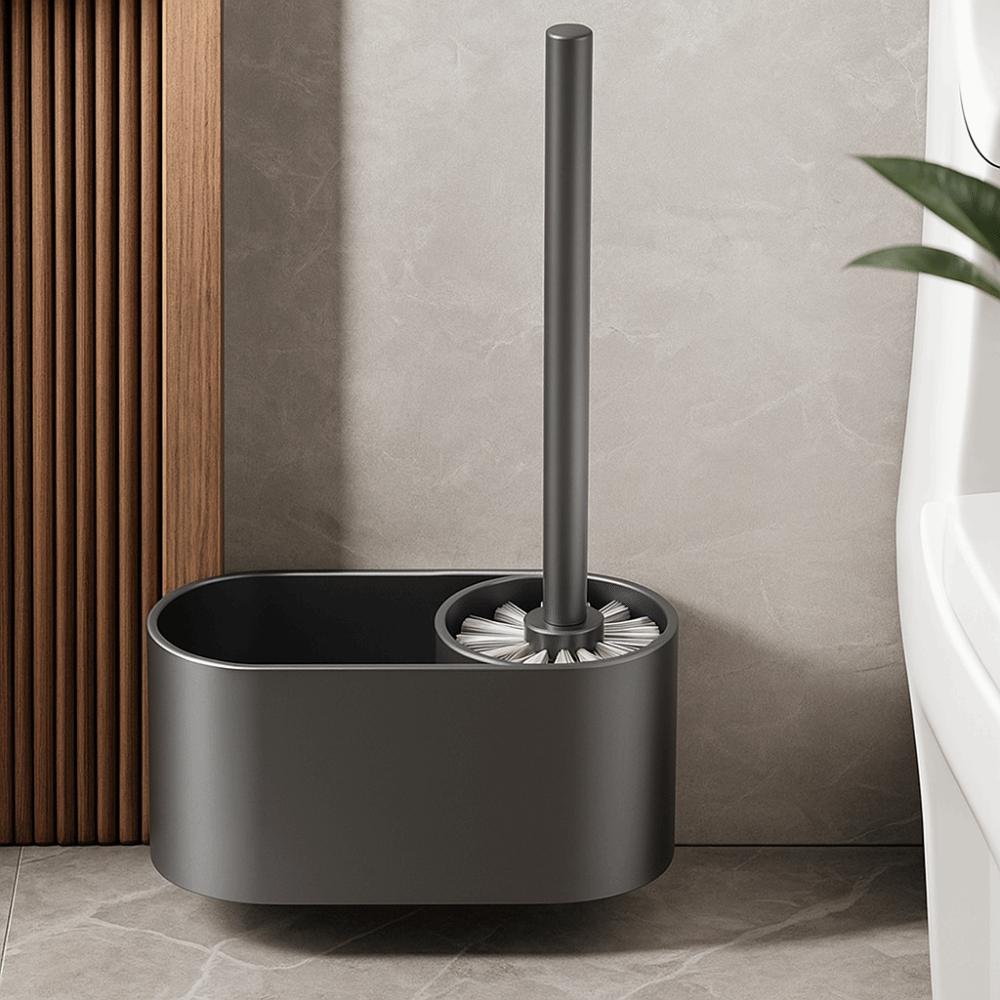 Nail Free Installation Bathroom Toilet Brush Shelf Cleaning Toilet Brush  Bathroom Cleaning