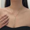 Bohemian Starfish Shell Conch Turtle Pendant Necklace for Women Punk Thick Chain Flower Choker Charm Summer Vacation Jewelry