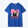 Ateez San Twitter T Shirt Unisex Women Oversized 100 Cotton Hot Sale Short Sleeve Summer Print Streetwear Unisex Plus Size Tops