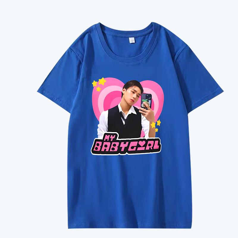 Ateez San Twitter T Shirt Unisex Women Oversized 100 Cotton Hot Sale Short Sleeve Summer Print Streetwear Unisex Plus Size Tops