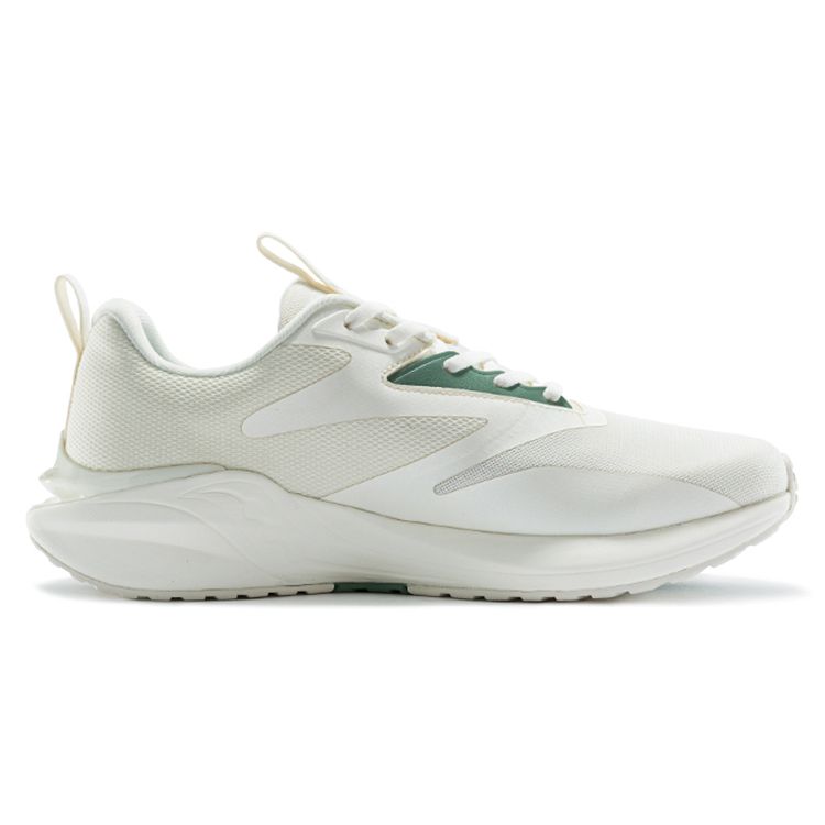 SAUCONY Coyote Hybrid Lightweight Comfortable Slip-Resistant Durable Low-Top Running Shoes Unisex Running Shoes White Green S28162-1