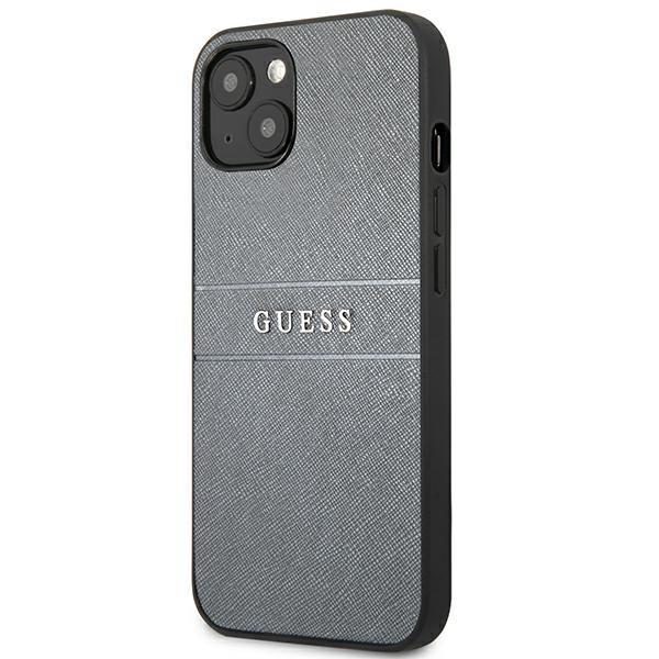 Guess Guhcp13Spsasbgr Iphone 13 Mini 5,4 Szary/Grey Saffiano Strap