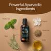 Ortho Care Oil | Ayurvedic Pain Relief Oil | For Joint, Knee & Back Care | Tension Headache and Sinus-Related Pressure | Helps Soothe Muscle Sore