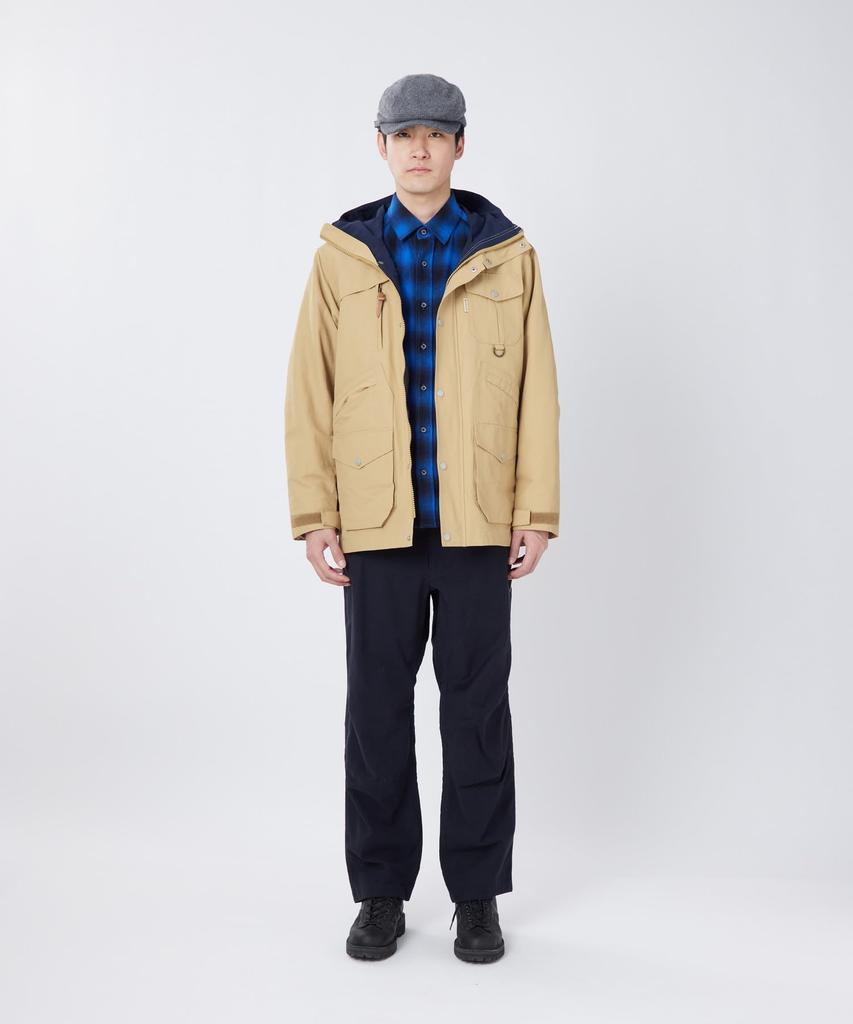 Mountain Hoodie Hoodie for Men and Size M [Snow Peak] SPTL-JK-26SU907 Women, Beige,