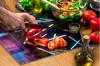 GLASS CUTTING BOARD 45x52 Pop Art
