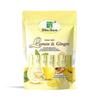 Tè Erboristico Istantaneo al Limone e Zenzero Infuso di Vitamina C, Miscela Rinfrescante per Bevande Calde Quotidiane JH7
