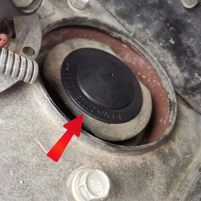 2Pcs Auto Front Waterproof Suspension Cover 54330ED000 Black For Nissan X-Trail T31 2007 - 2013 Qashqai Dualis J10 2006 - 2013