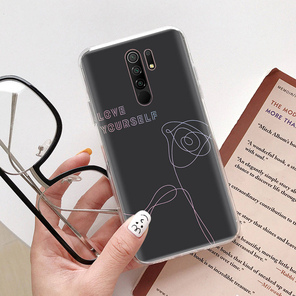 BT2 Bangtan Boys Love Yourself Case for Samsung A04 A14 A23 A34 A54 M23 M33 M52 M53 Realme 10 9 C30S C35 C55 VIVO Y02S Y21 Y33S Y51 X80 Pro Cover