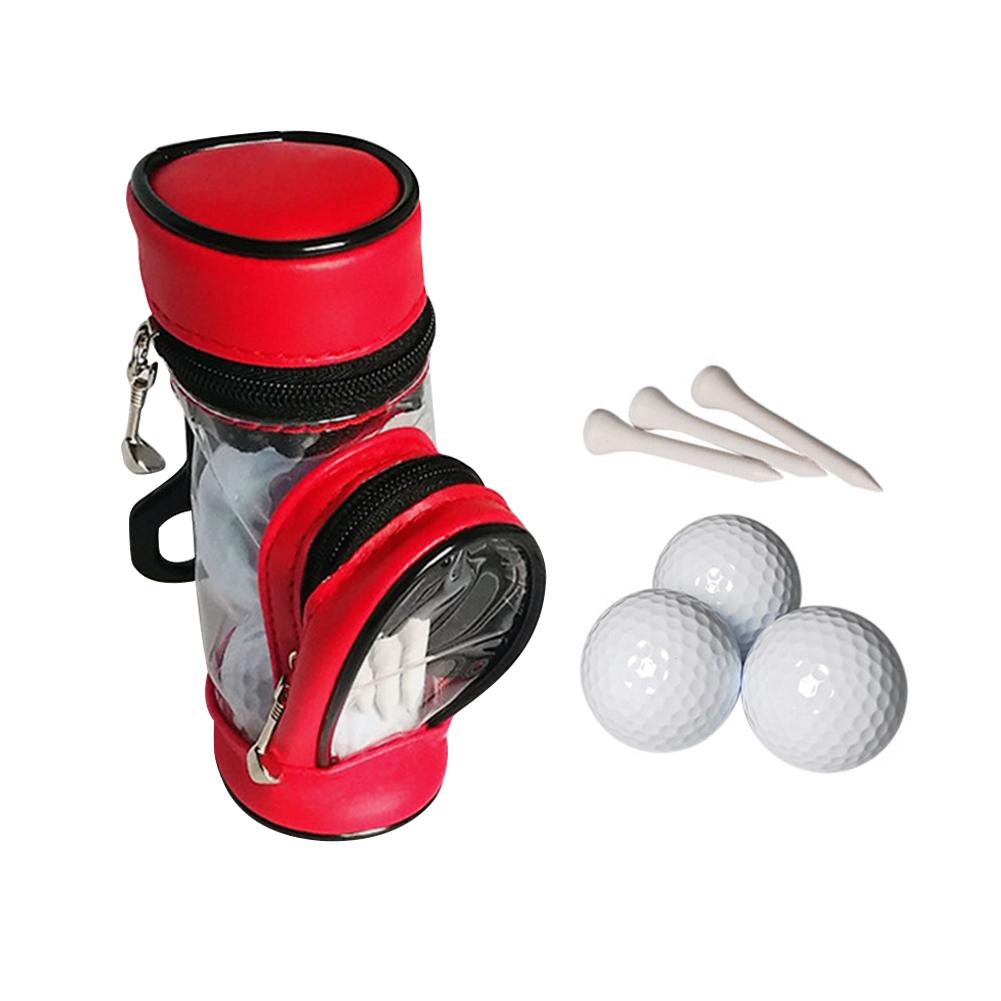 Buy Golf Ball Tees Holder Hanging Waist Carrier Storage Case Practice