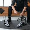 Double Bass Drum Pedal Adjustable Kick Heavy Duty for Drummers