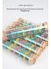 Bamboo-Style Rainstick Toy: Visual & Auditory Early Education Instrument for Infants & Toddlers