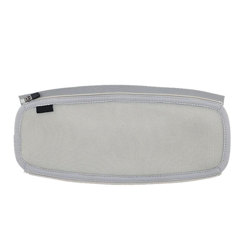 Universal Headphone Headband Protectors For KrakenV4 Headsets Soft Breathable Headbeam Sleeve Secure Zippers Closures