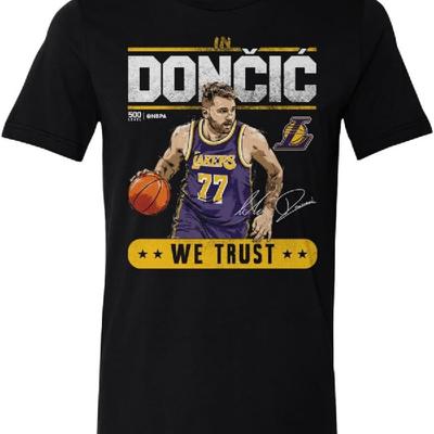 Camisa Luka Doncic Los Angeles Lakers NÍVEL 500 - Luka Doncic Los Angeles Lakers Confiança