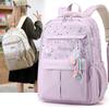 Lightweight Student Schoolbag Stars Print Women's Large Capacity Backpack