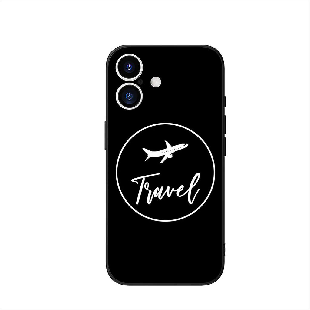 Cover for Samsung Galaxy S25 S23 S22 S24 FE Ultra Plus A56 A05 A06 A15 A16 A57 S7 Edge Case Airplane Plane Fly Travel Aircraft
