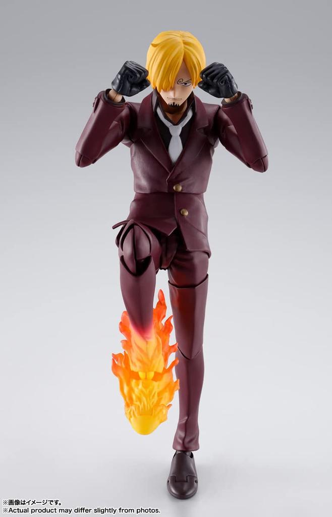 TAMASHII NATIONS ONE PIECE Sanji Onigashima Invasion 150mm painted movable figure S.H.Figuarts - - Approx. ABS&PVC