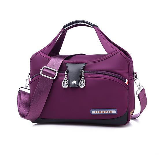 Yogodlns bolso de hombro de nailon para mujer, bolso impermeable, bolso cruzado de gran capacidad, bolso con asa de mujer a la moda, bolso multifunción