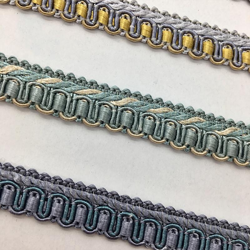 15 Meter Quastenfransen-Spitze im europäischen Stil Besatzkante Band für DIY Nähen Bekleidung Vorhang Sofa Kissen Polsterhandwerk Dekor