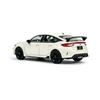 PAUDI MODEL 1/64 scale 2023 Honda Civic TYPE-R FL5 diecast model car, white, mini size