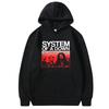 System of A Down Hoodie Men Women Rock Alternative Metal Pullover Hoodies Male Oversized Streetwear Unisex Fashion Sweatshirt