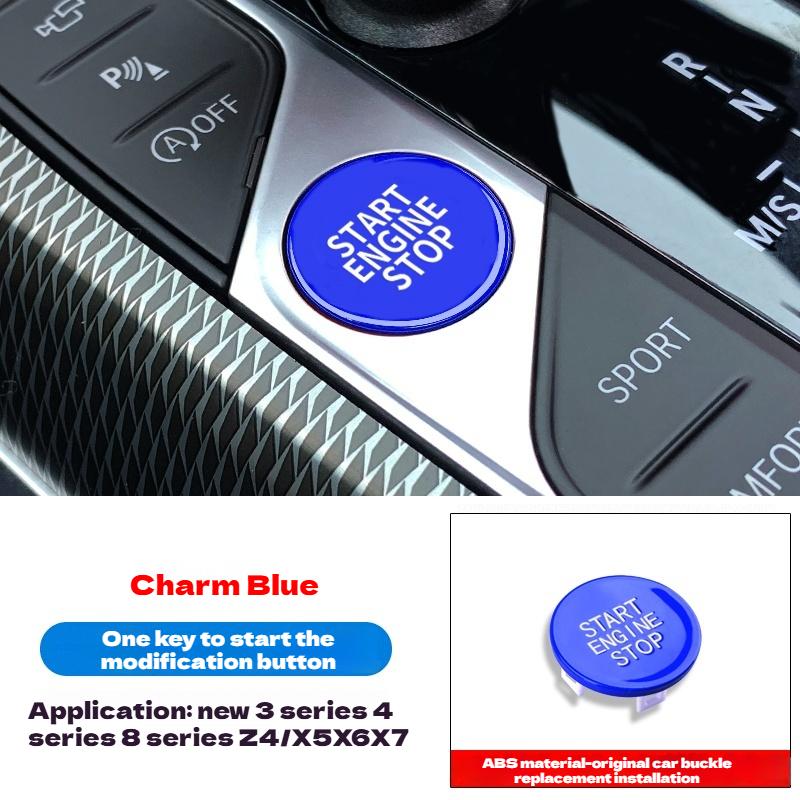 Car One Click Start Engine Stop Switch Ignition Button Replacement For BMW G20 X5 G05 X6 G06 X7 G07 G14 G15 G16 Z4 G29 F40 F44
