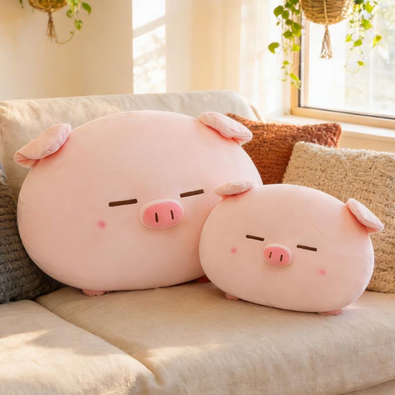 Adorable Pig Plush Pillow Cushion for Bed and Sofa - Perfect Gift for Girls