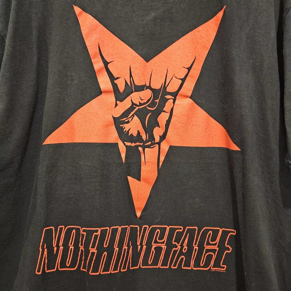Nothingface Black Nu Metal Band Tour Concert 2001 T Shirt Full Size S-5XL Unisex T-Shirt S