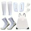 5pcs/set Lightweight Soccer Shin Guards Durable Ankle Socks Football Shin Pads  Protective Equipment