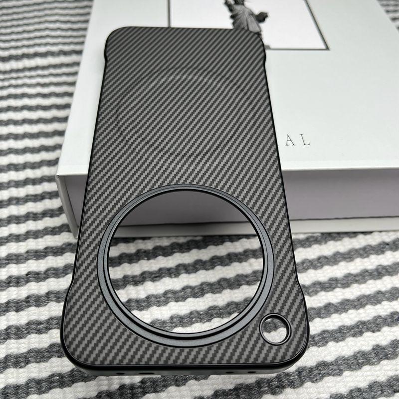For VIVO X300 Pro Case Hard Carbon Fiber Magnetic Wireless Charging Slim Protective Back Cover For VIVO X300 X200 Pro Mini Shell