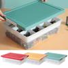 2 Layers Building Blocks Storage Box Removable Cover Particle Holder  for Kids