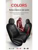 Universal Perforated Leather Car Seat Cushions for Haval H6L, All-Season, Full Surround, Fits 26 Models