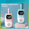 Kids Walkie Talkie 2PCS Electronic Toys Children Spy Gadgets Baby Radio Phone 3km Range Christmas Birthday Gift for Boys Girls