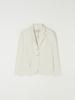Bemuse Mansion Overfit Single Jacket - Cream