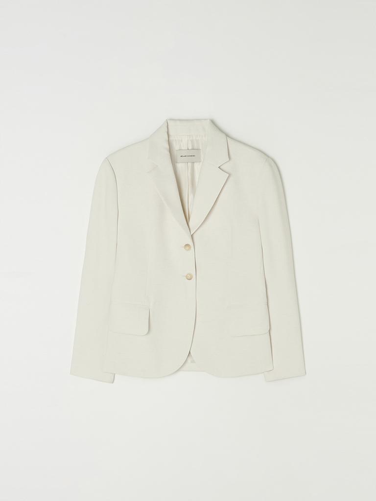 Bemuse Mansion Overfit Single Jacket - Cream