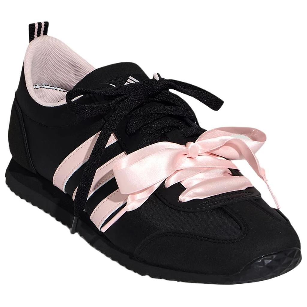 Adidas Vs Jog 2.0 Comfortable Versatile Low-Top Casual Shoes Unisex sneaker Black KH7659