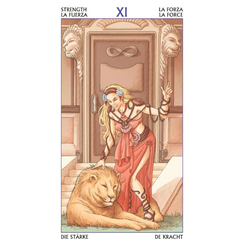 10,3*6 cm Tarot med 78 dører