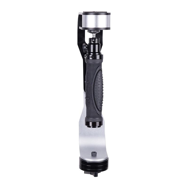 Aluminum Alloy Handle Grip Stabilizer Holder Stand Handheld Tripod For DSLR Camera Video Gimbal Smartphone Holder
