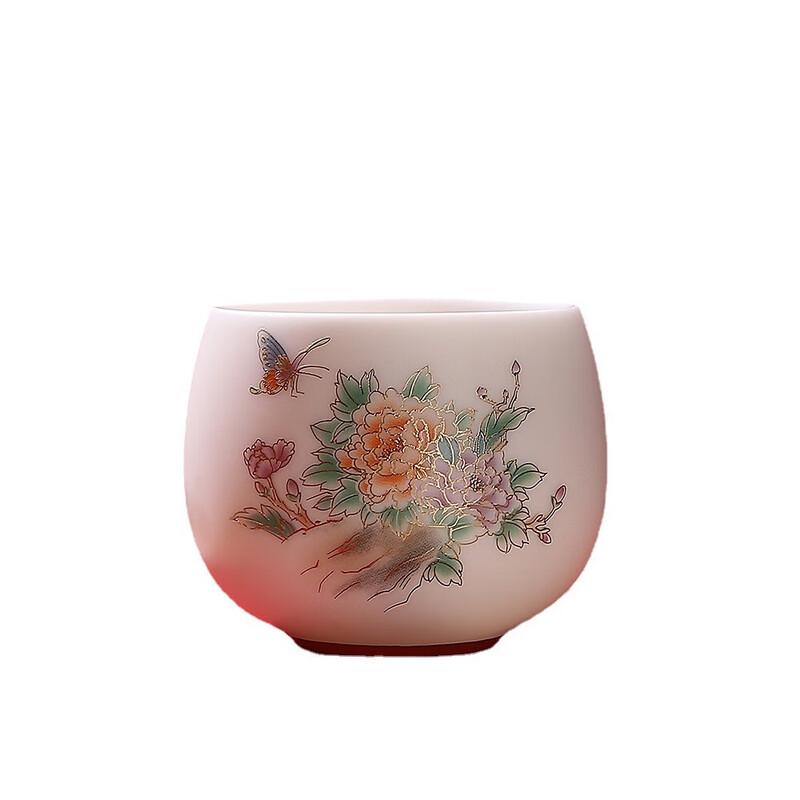 Chaxun Opulent Oriental Peony Arhat Master Teacup