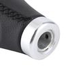 Universal Car Gear Shift Knob Stick Head Shifter Lever Handball Leather Universal for CarBlack