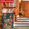 2D Flat - 2D Flat Thanksgiving Navigation Pumpkin Lantern Garden Flag 4 (1) Outdoor Garden Flag Double-Sided Home Decoration Courtyard Decoration Out