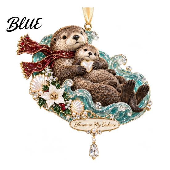 Dekoratives Meereskreaturen-Ornament Meeresleben Weihnachtsornament, Acryl Ozeantier Hängedekoration für Baum, Küsten-Urlaubshaus-Dekorationen Festlich