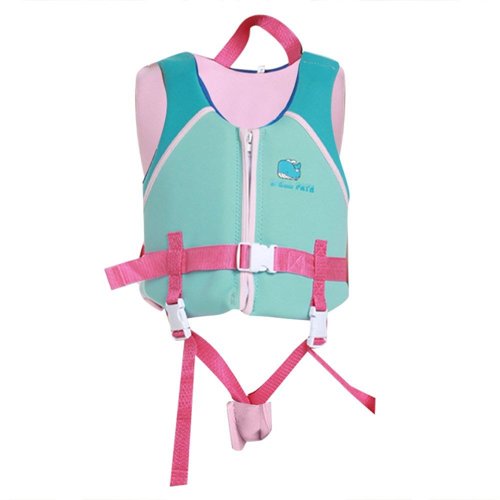 

Floatation Support Float Jacket Skin-friendly Toddler Swimsuit Kids Life Jacket Children L рожевий