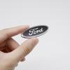 Lczbn5 58x22mm Car Steering Wheel Sticker Aluminum Alloy Logo 5.8cm For Ford Ranger Mondeo Ecosport Edge Focus Mk4 Escape Kuga Fusion