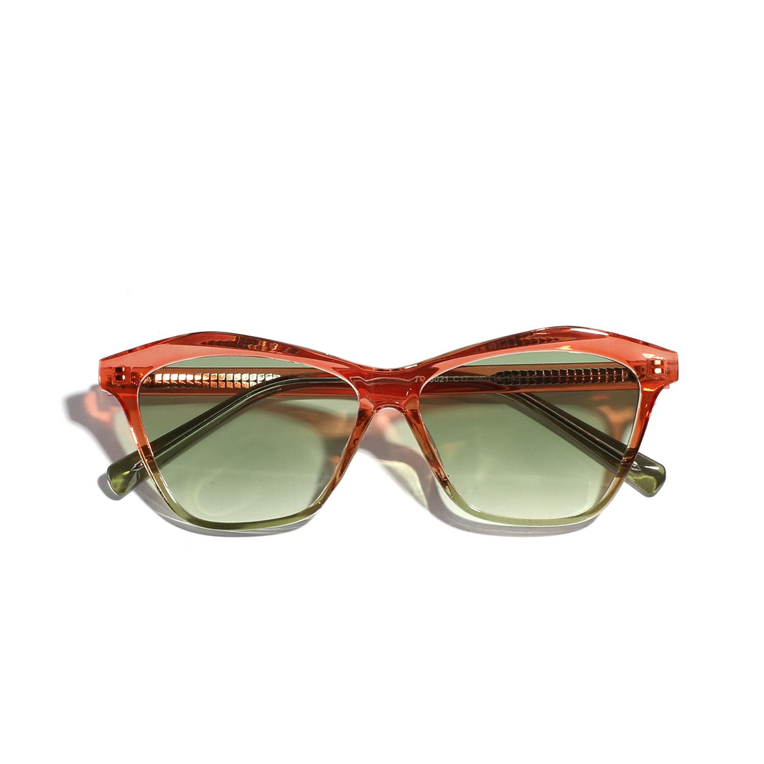 

Cat Glasses Street Sunglasses Men S Retro Color Matching Sunglasses Women