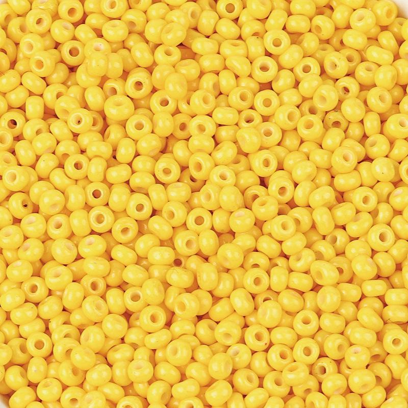 3mm Pink Orange Glass Seed Beads for Cross Stitch and DIY Jewelry Accessories