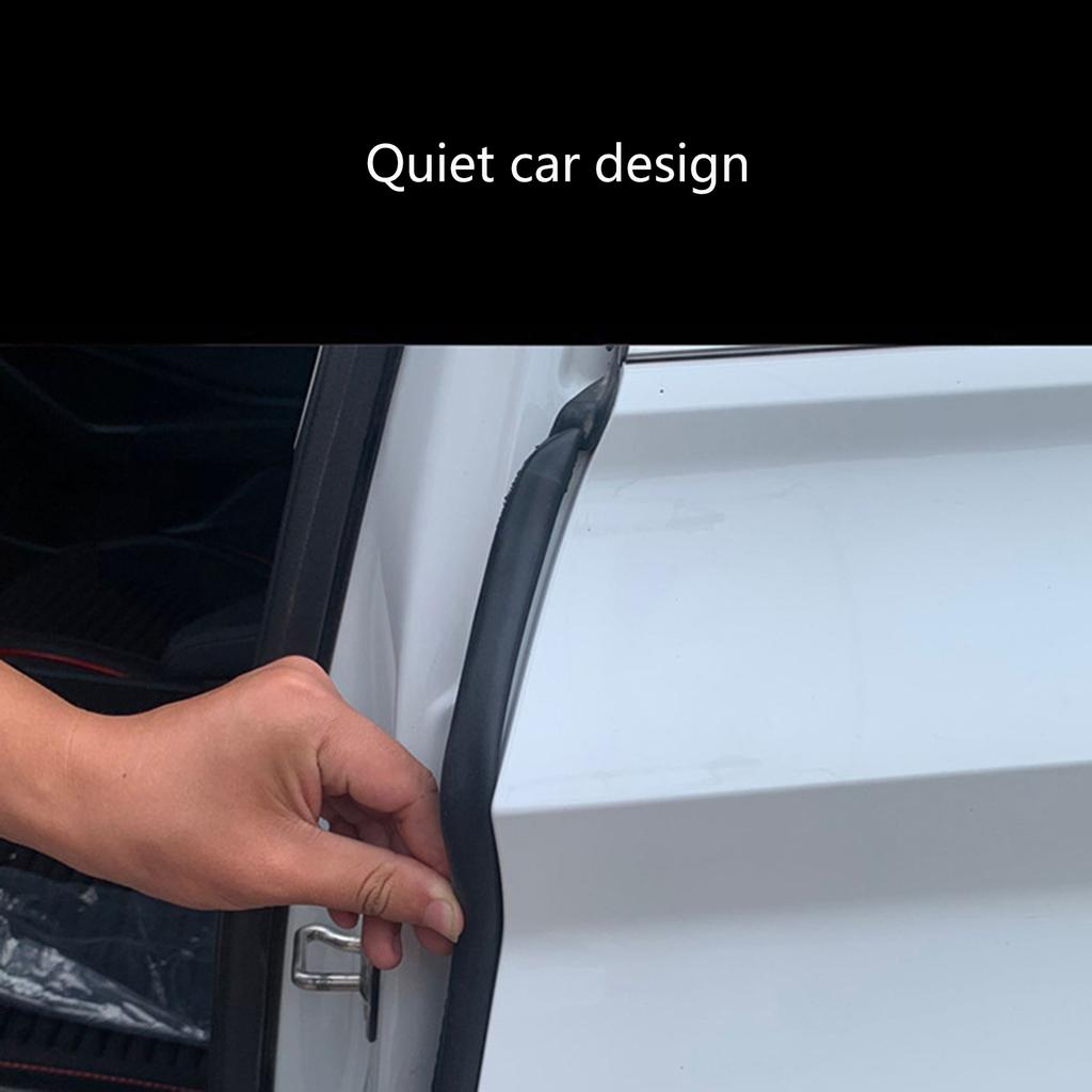 Door Weather Stripping Window Door Seal Strip Soundproof 1.6/1.8/2M Length