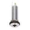 2PCS Metal Guitar Bass Jack 6.35mm Input Output Jack Electric Guitar Parts  For Electric Guitar