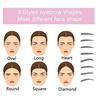 8 In 1 Reusable Eyebrow Stencil Beauty Makeup Brow Stamp Template Eyebrows Shape Set Eye Brow Makeup Tools and Accessories